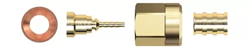 Gomax — UNF thread straight female fitting – conforms to UL requirements